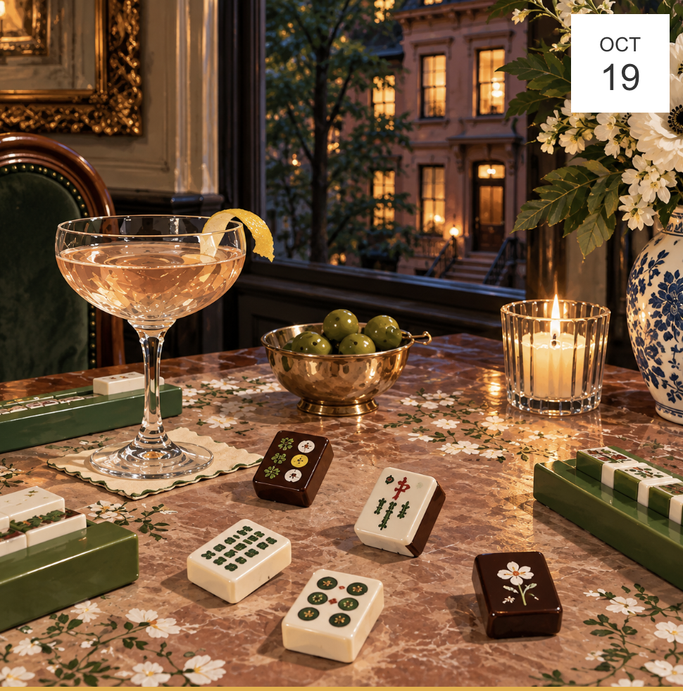 An Evening of Mahj at the Designer Showhouse — October 19